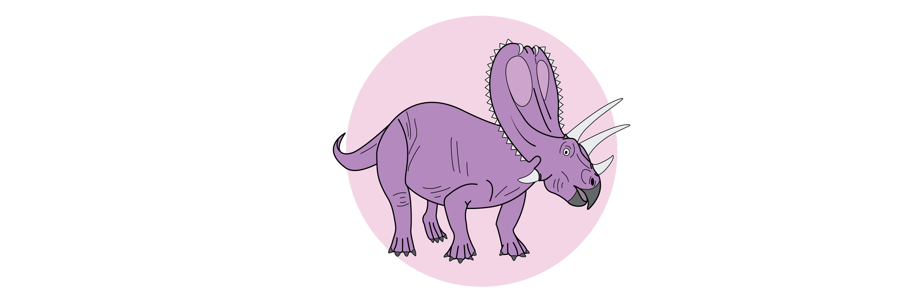 Pin the Horn on the Triceratops Printable Dinosaur Game 
