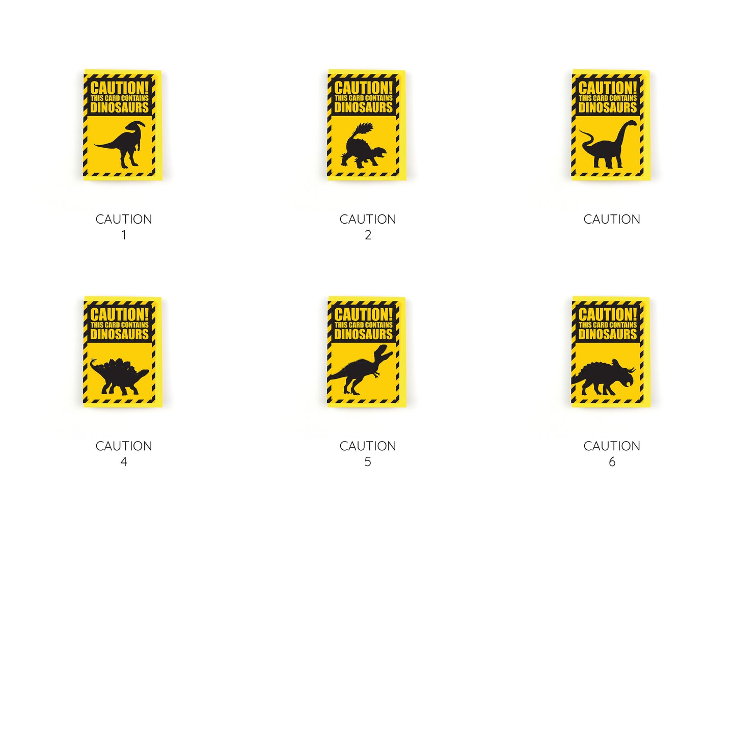 SUPER SECONDS - Cards - Caution