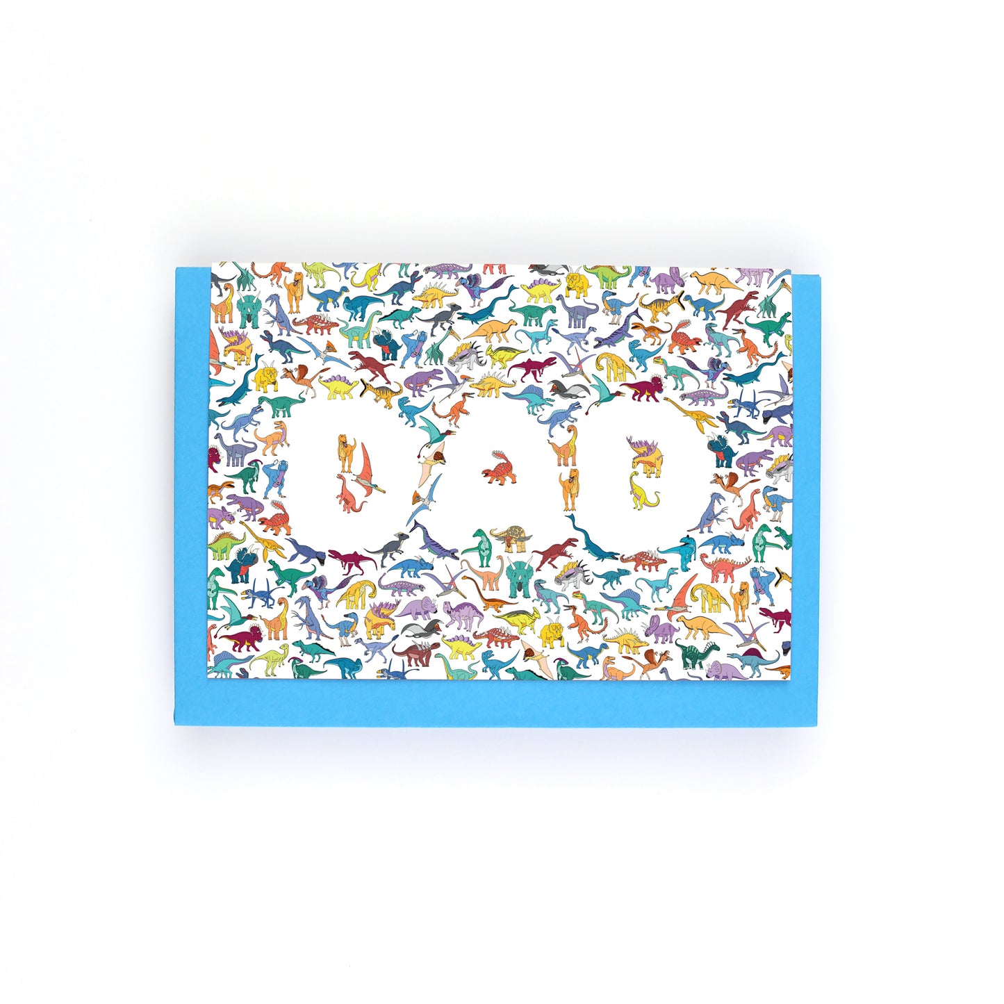 DAD Dinosaur Greeting Card