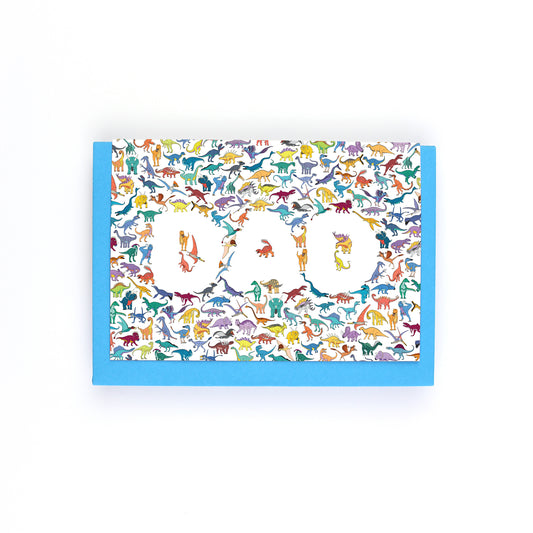 DAD Dinosaur Greeting Card
