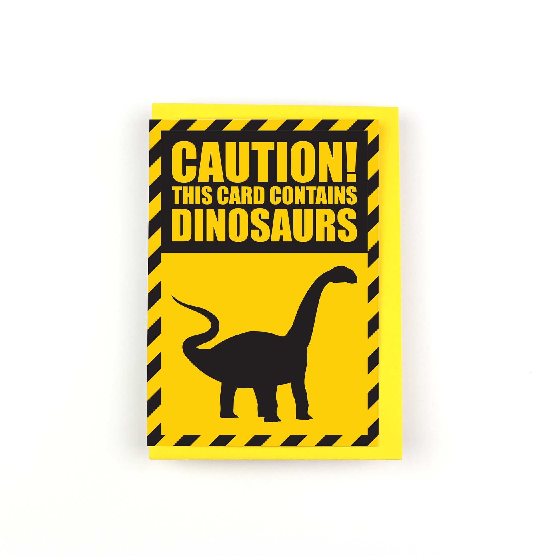 Caution card - vulcanodon