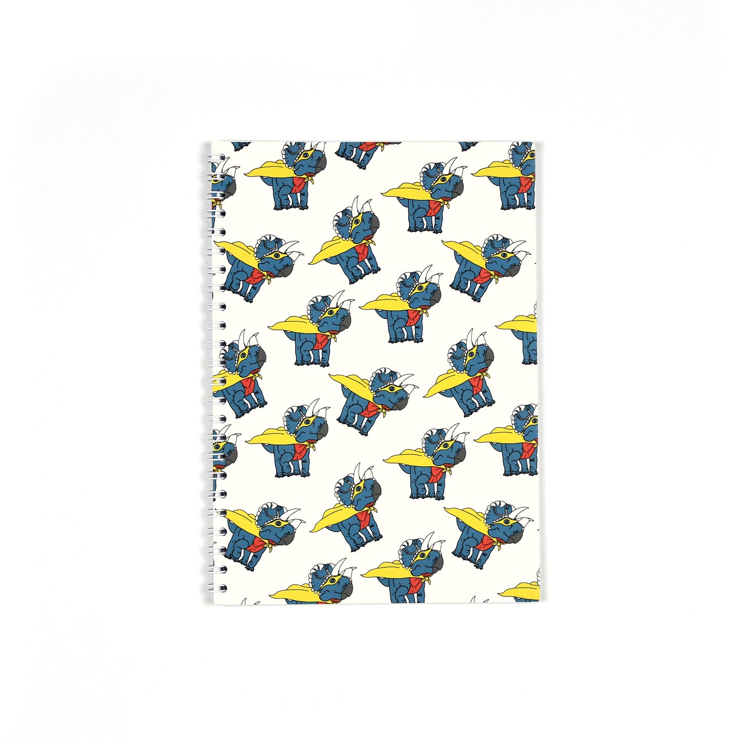 Superhero Dinosaur Spiral Notebook