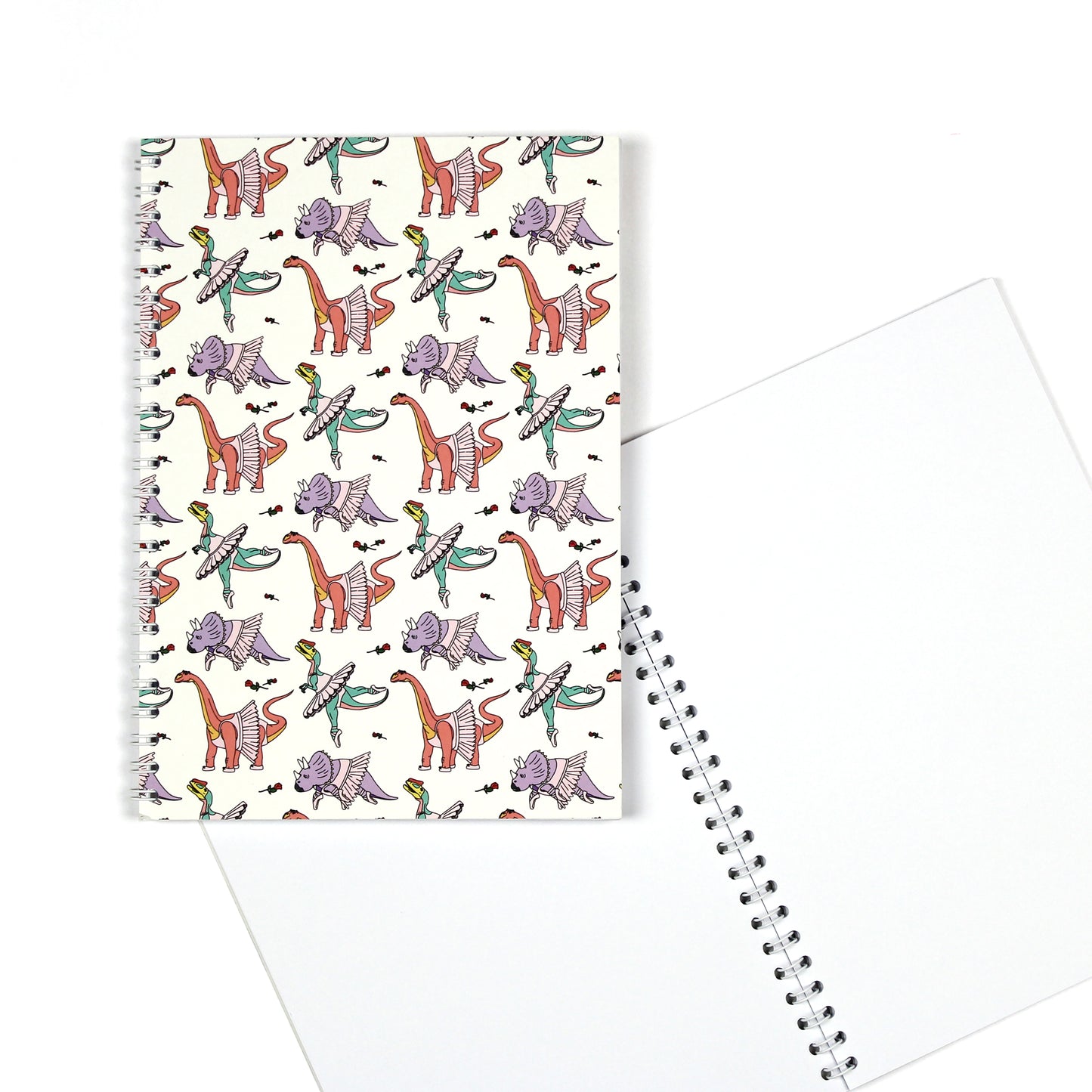 Ballet Dinosaur Spiral Notebook