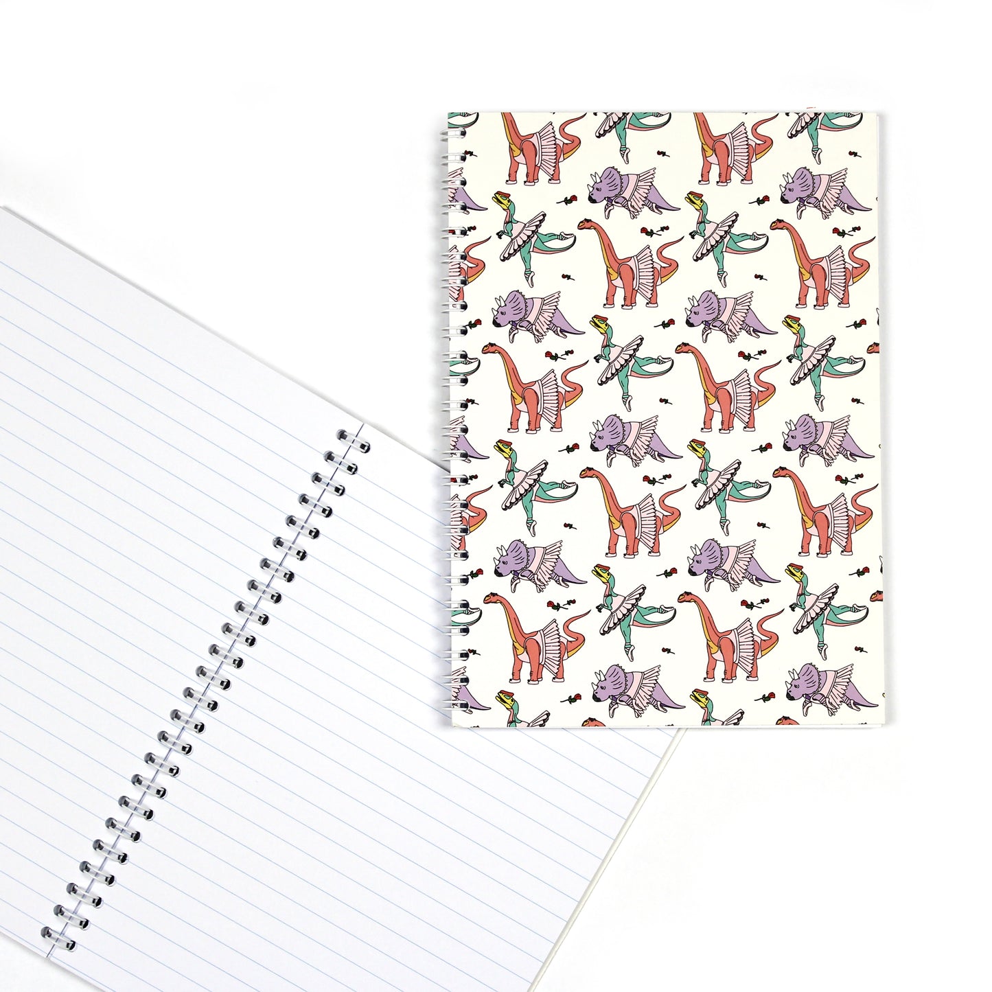 Ballet Dinosaur Spiral Notebook