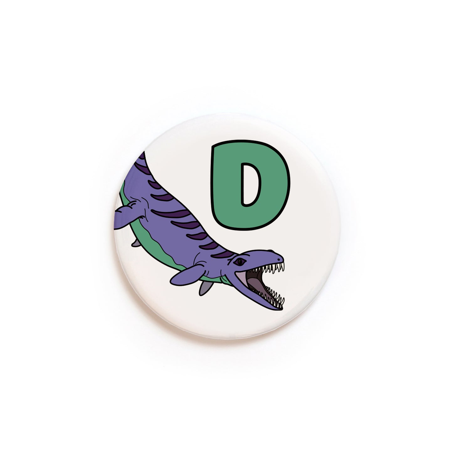 Dinosaur Alphabet D Greeting Card