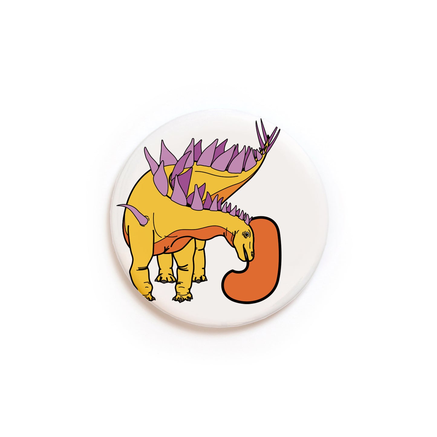 Dinosaur Alphabet J Greeting Card