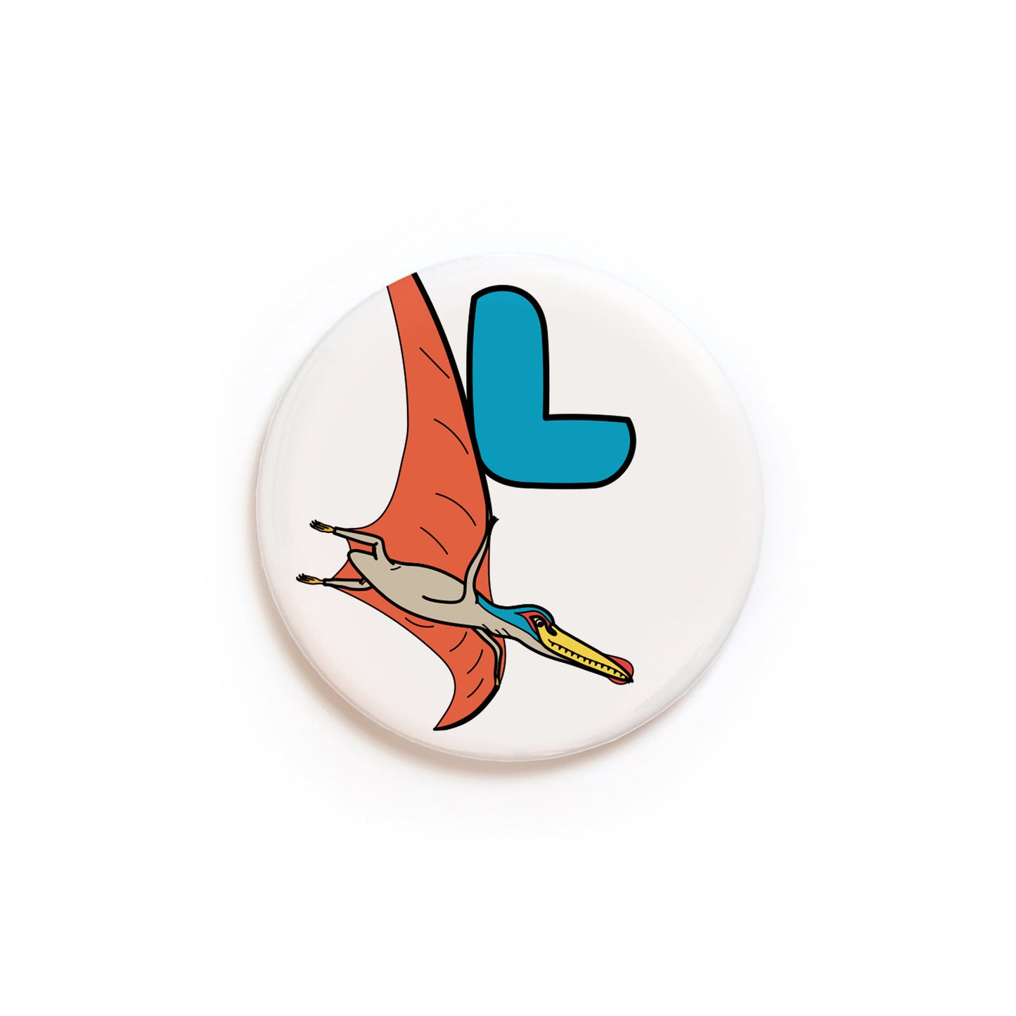 Dinosaur Alphabet L Greeting Card