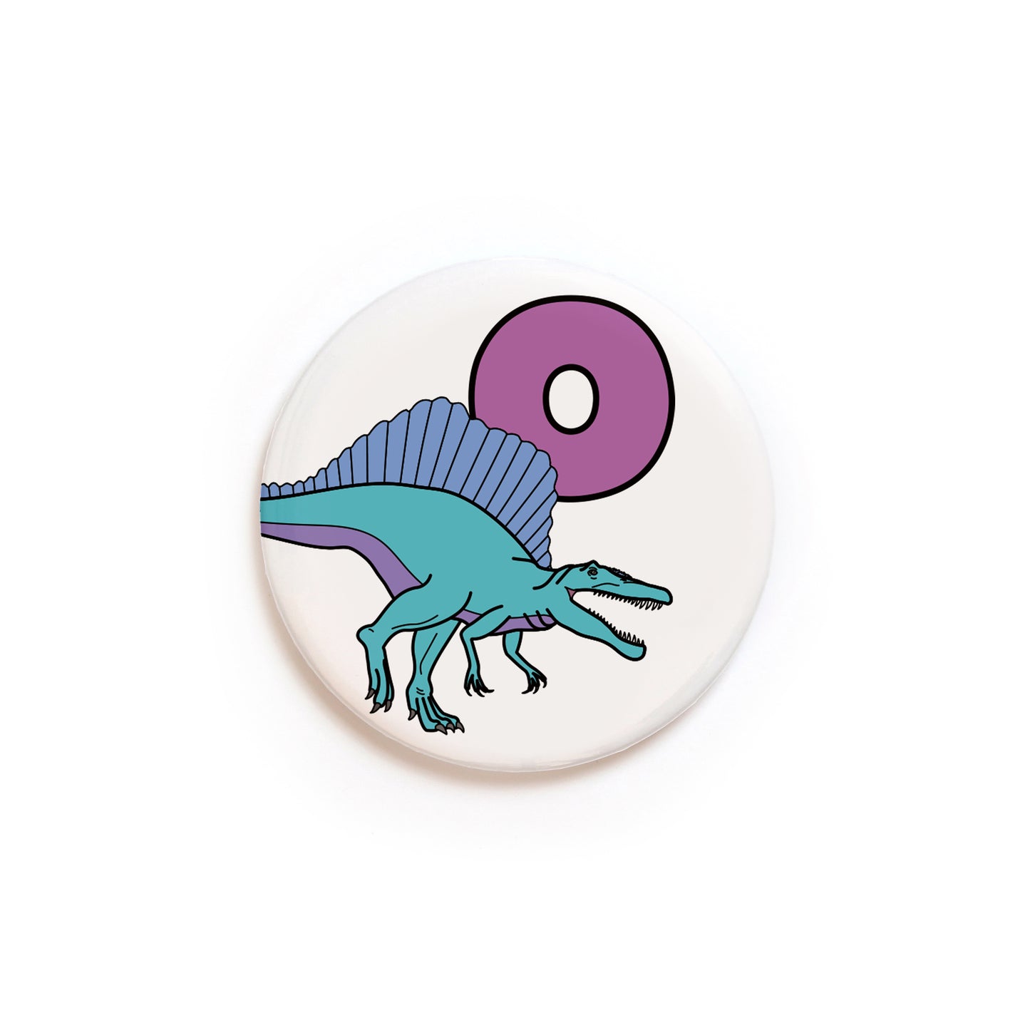 Dinosaur Alphabet O Greeting Card