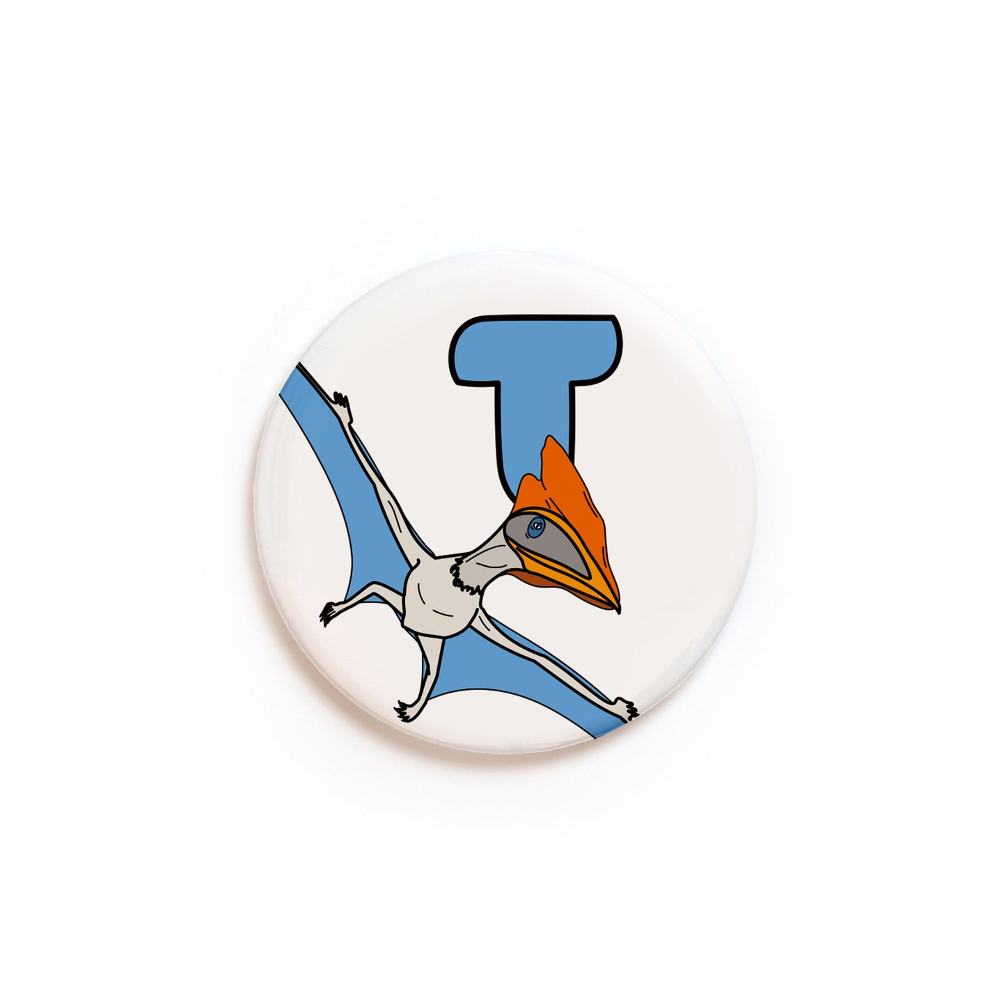 Dinosaur Alphabet T Greeting Card