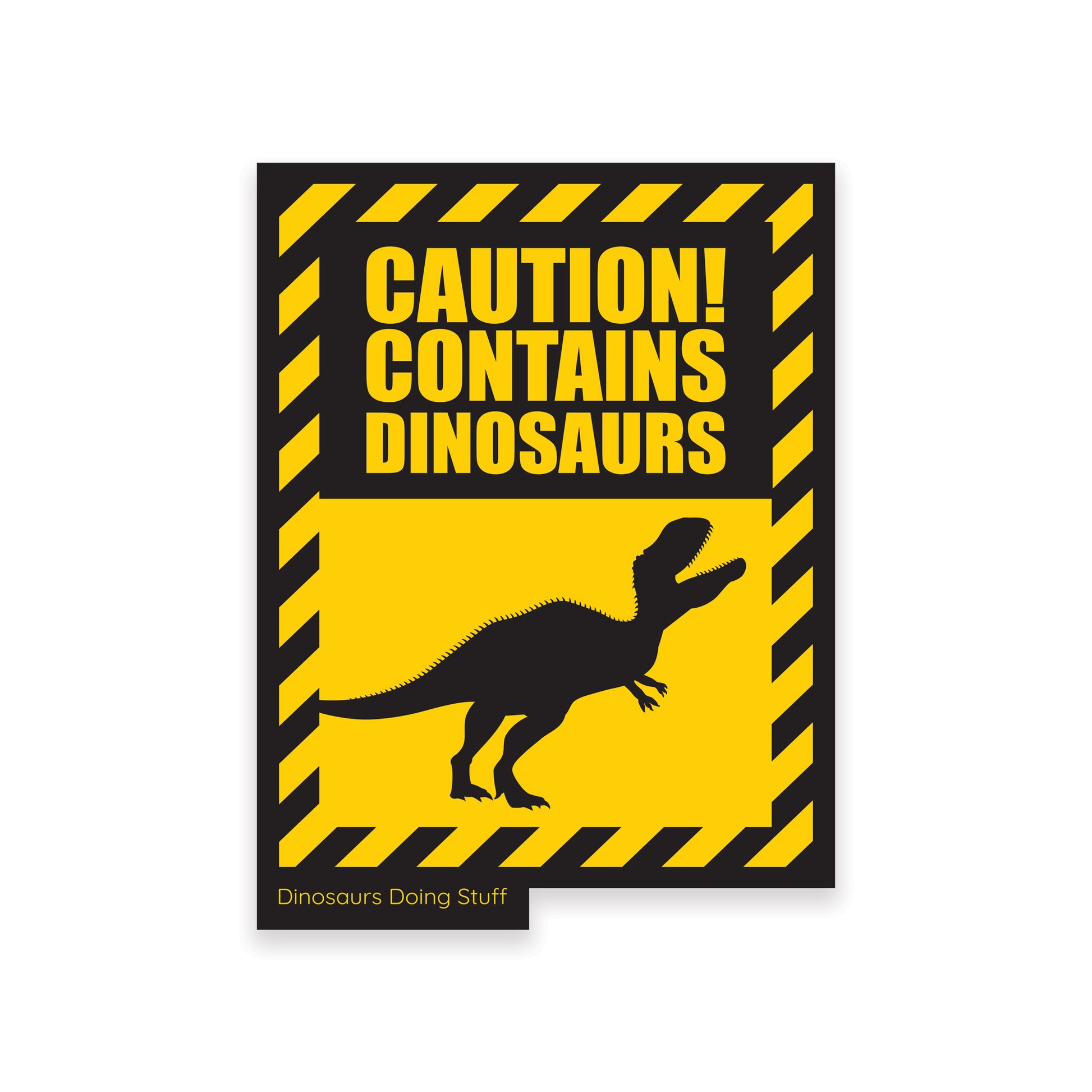 caution cards labelled