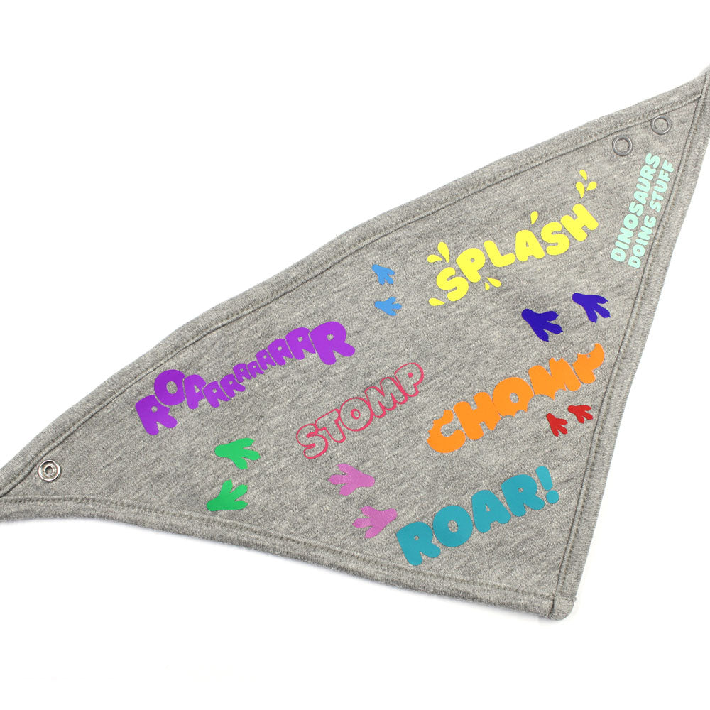SUPER SECONDS - Dinosaur Bandana Baby Bib
