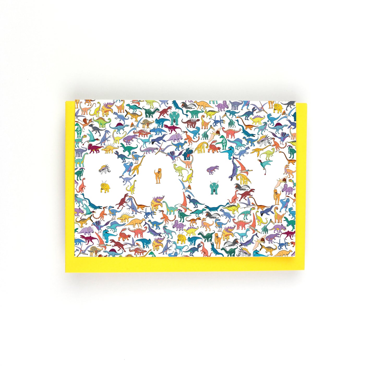 BABY Dinosaur Greeting Card