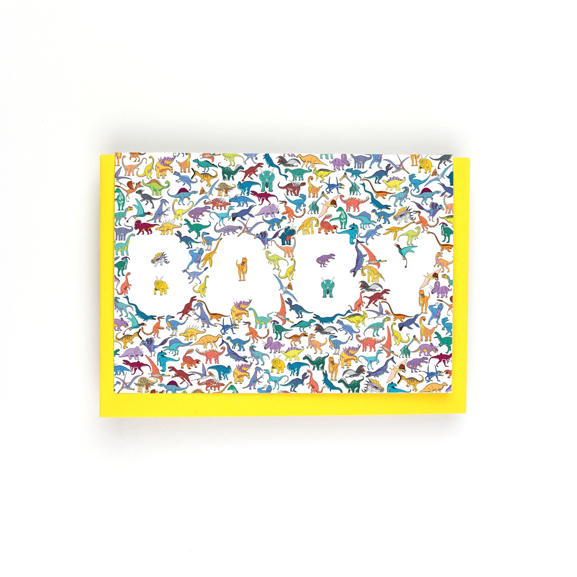 BABY Dinosaur Greeting Card