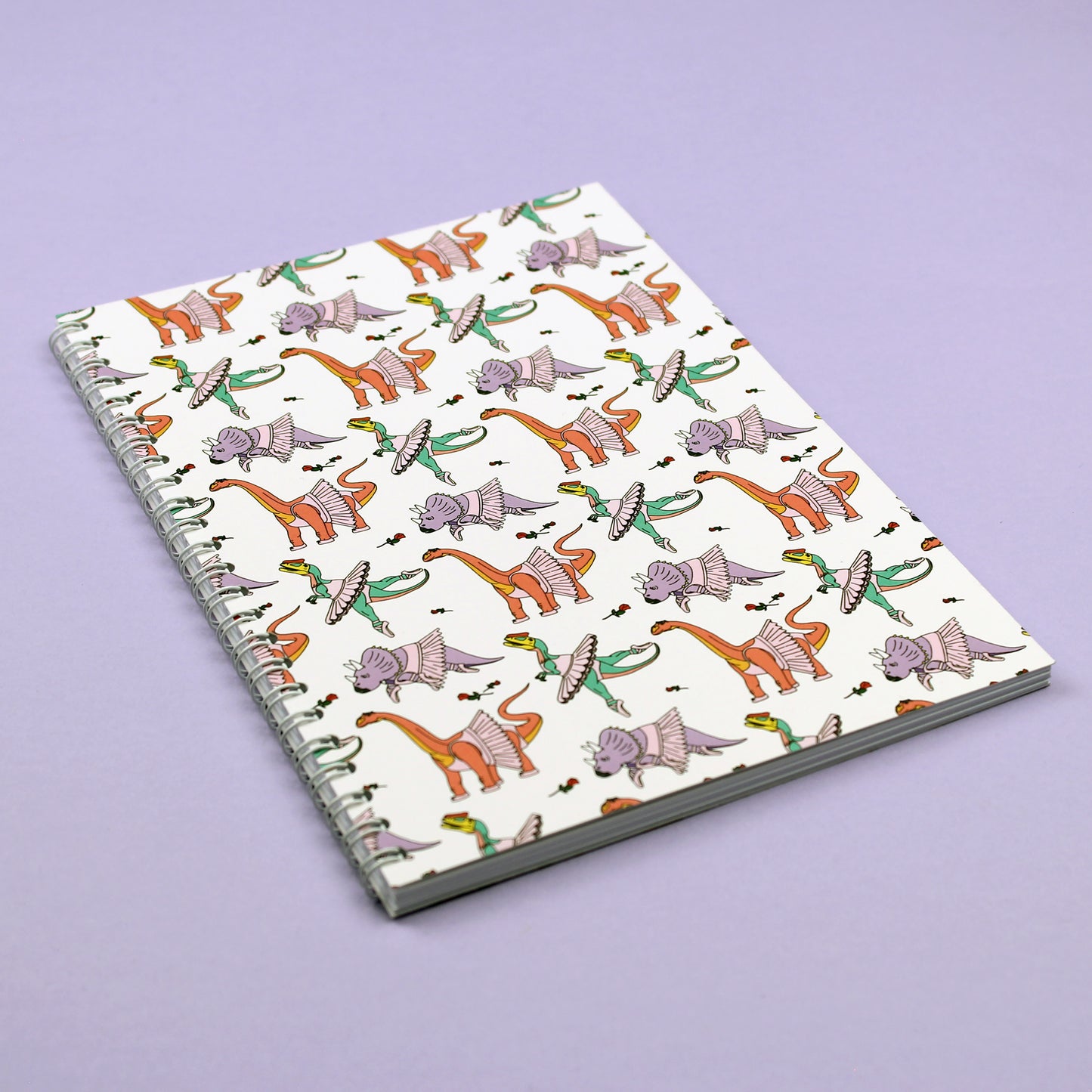 Ballet Dinosaur Spiral Notebook