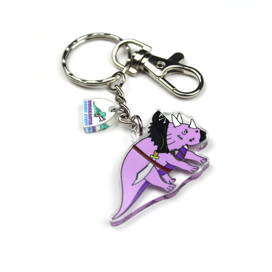 Pirate Dinosaur Keyring