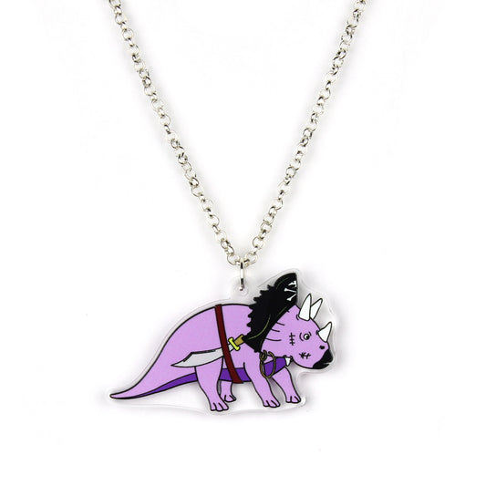 Pirate Dinosaur Necklace