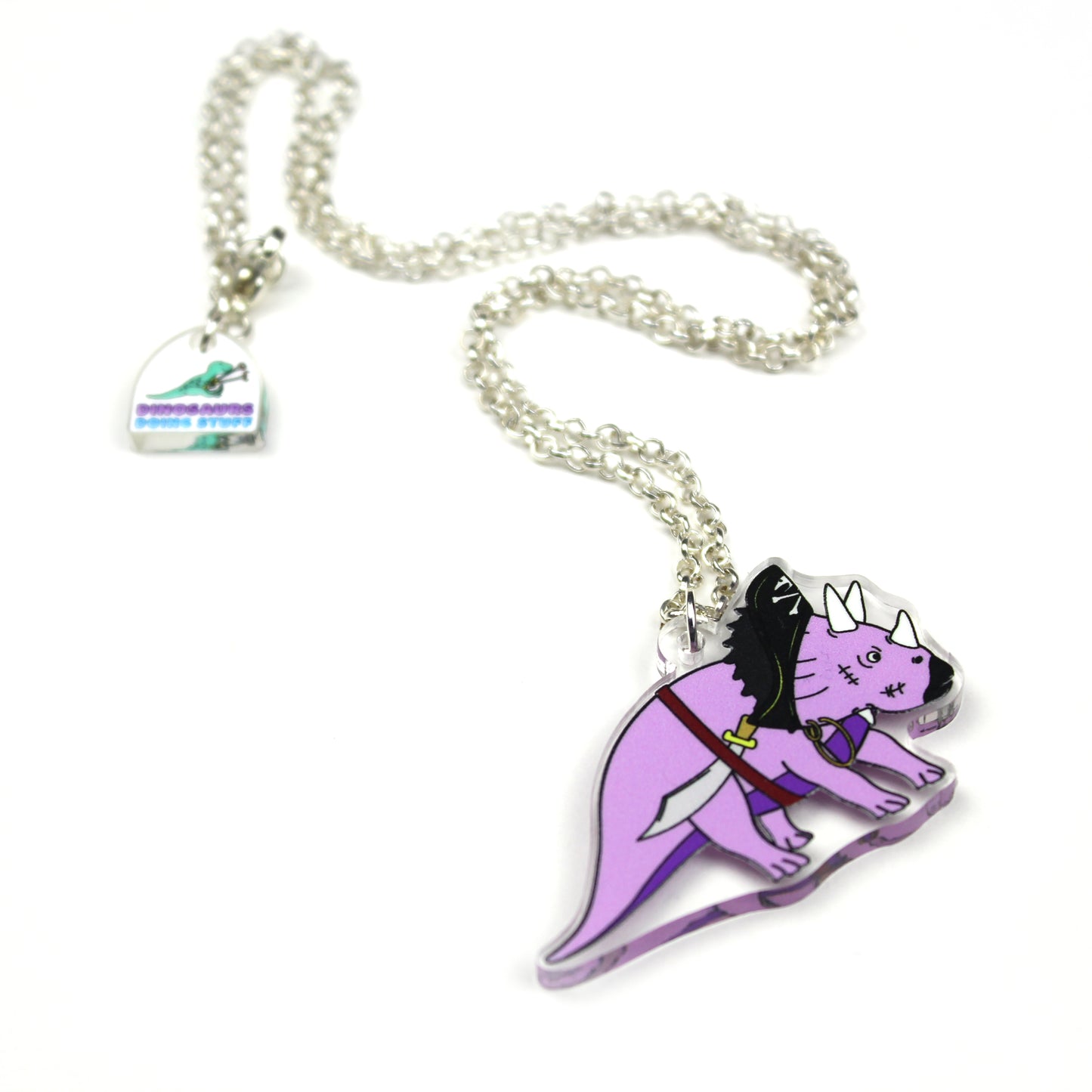 Pirate Dinosaur Necklace