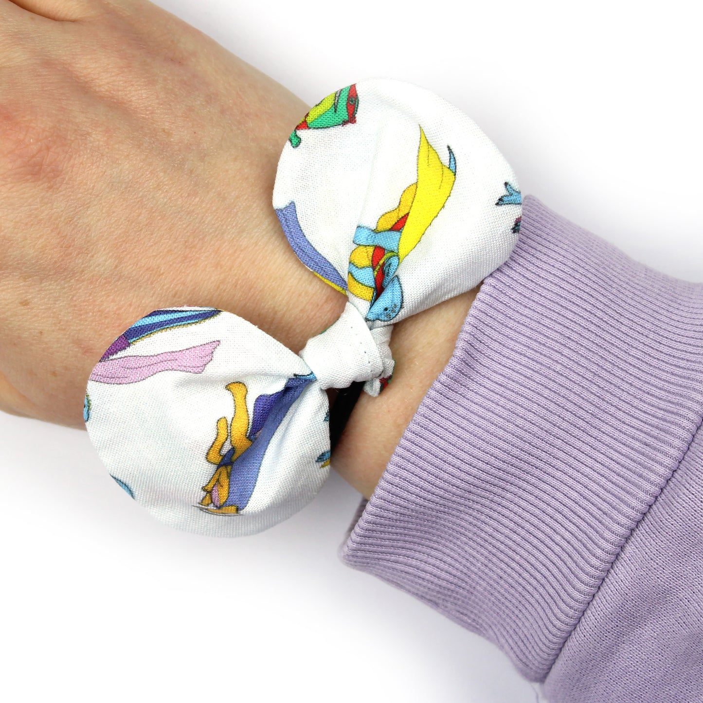 superhero dinosaur hair bow