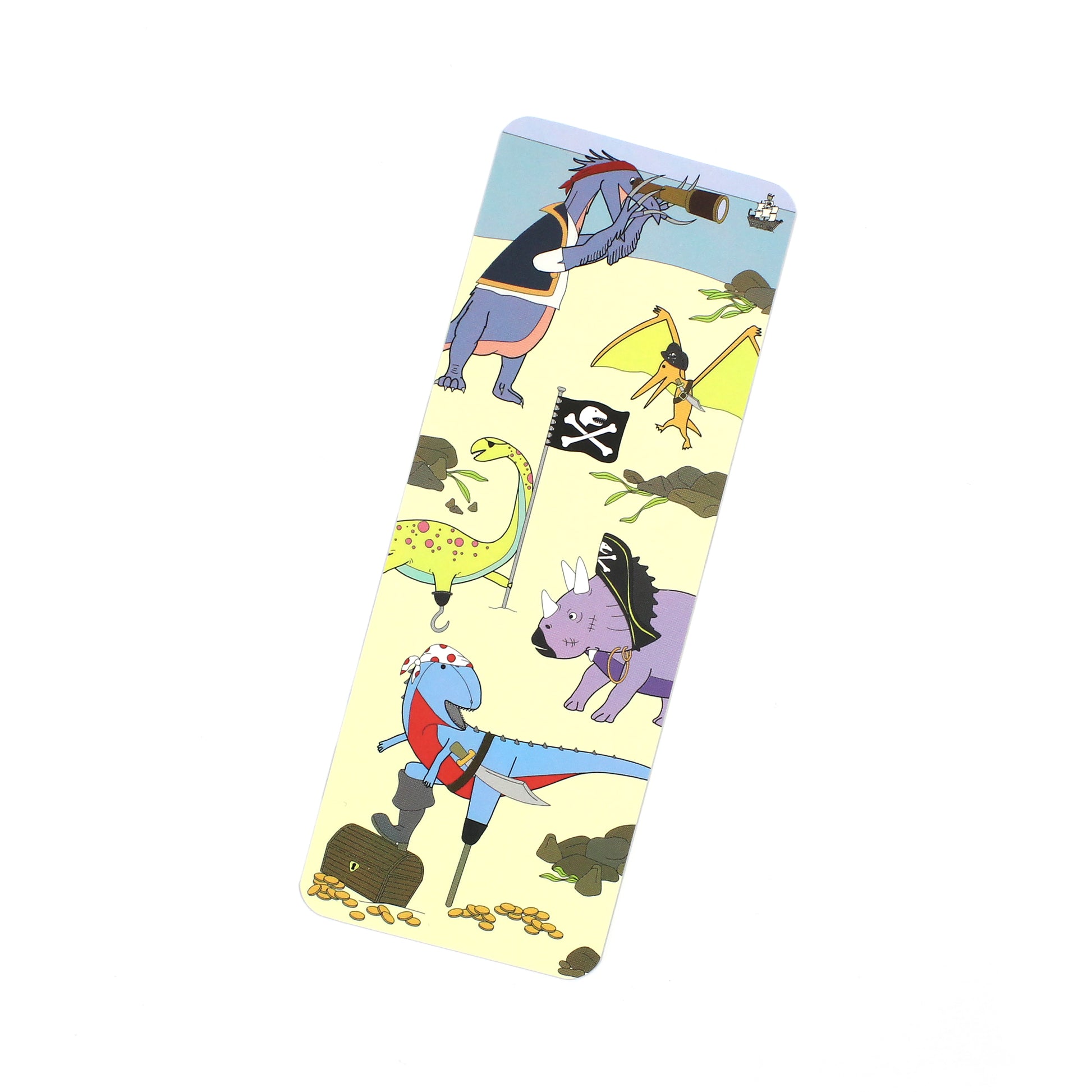 pirate bookmark with no tassel