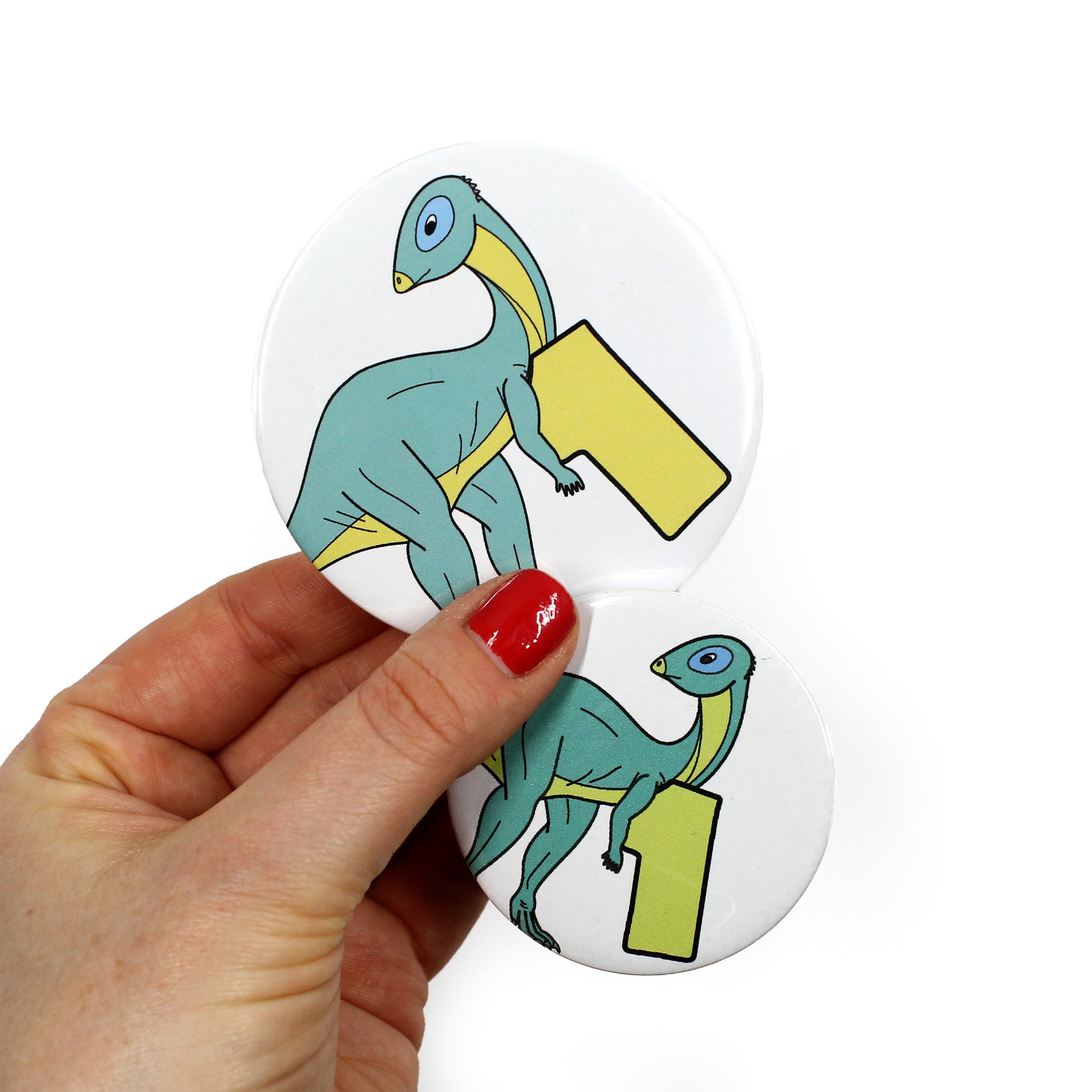 dinosaur number 1 badge