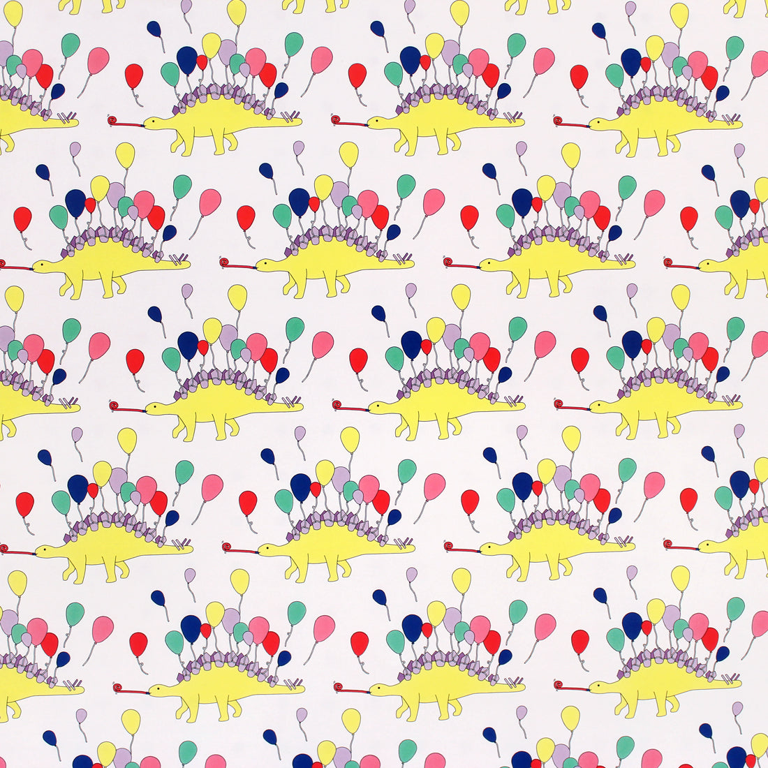 Dinosaur Party Animal Wrapping Paper design