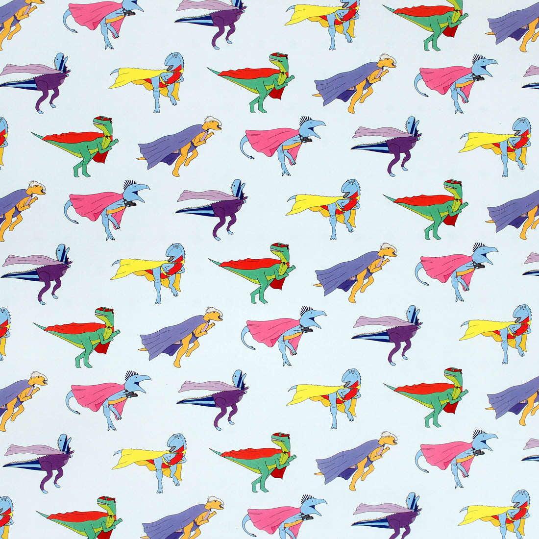 superhero wrapping paper design