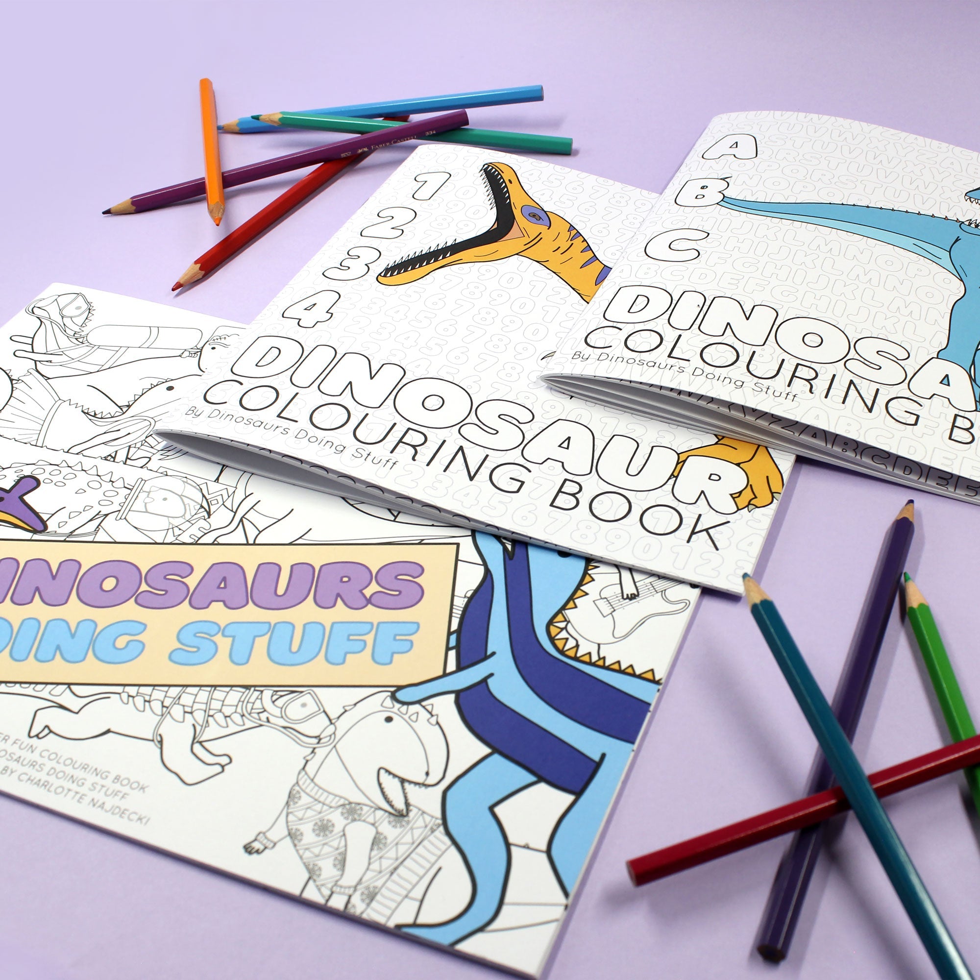 How Things Work Colouring In The Works Dinosaur Colouring Book