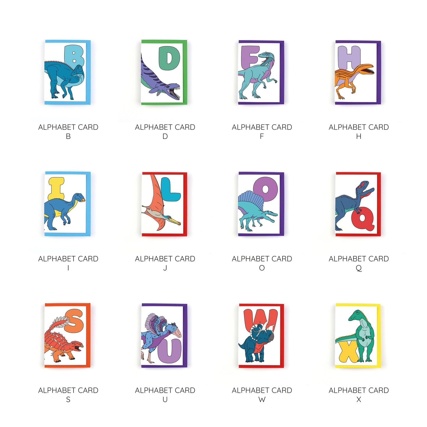 SUPER SECONDS - Cards - alphabet
