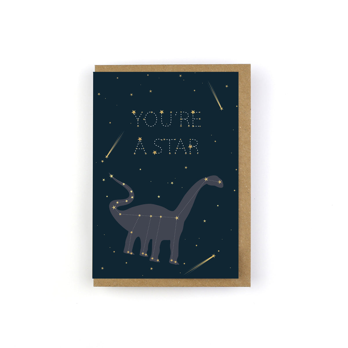 You're a Star Dinosaur Constellation Greeting Card