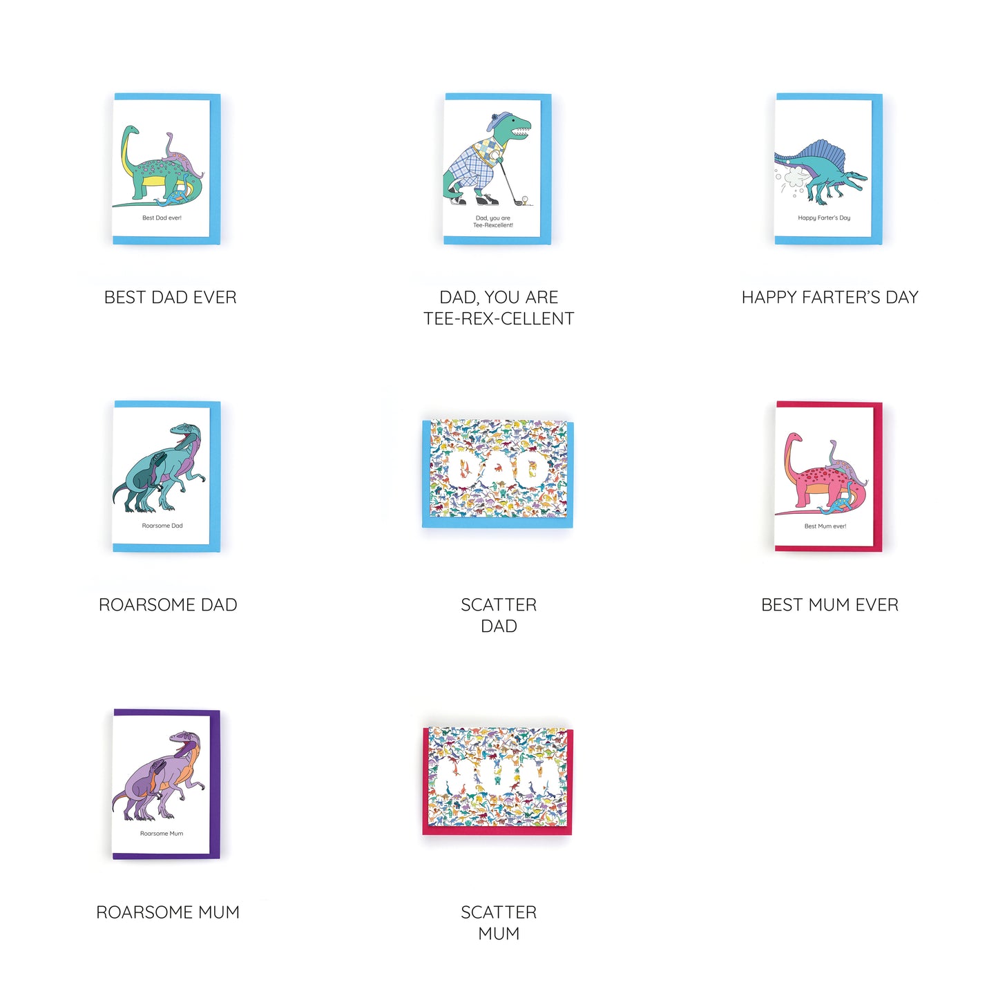 SUPER SECONDS - Cards - Dad/Mum
