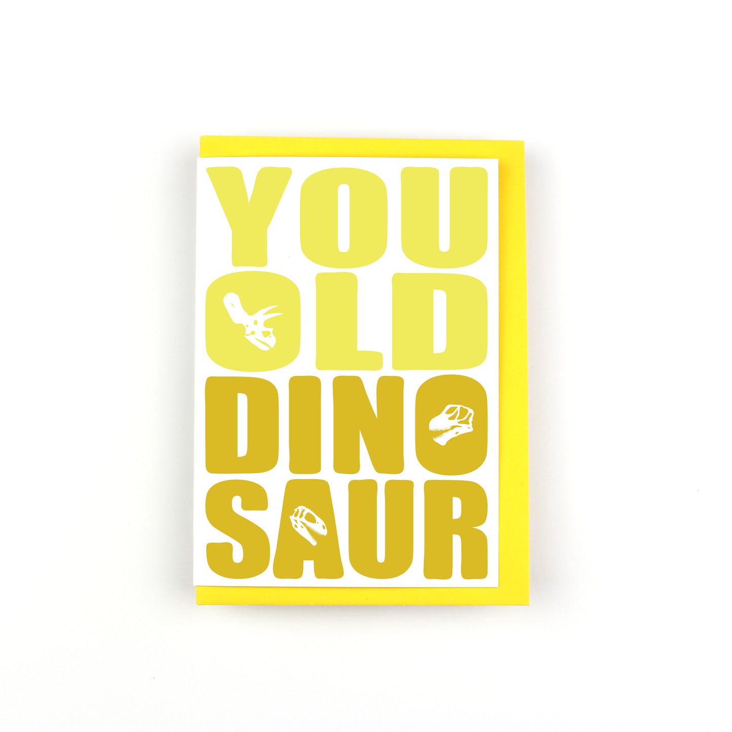 You Old Dinosaur Greeting Card