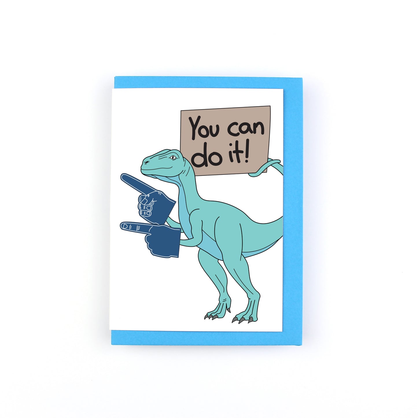 You Can Do It Dinosaur Greeting Card