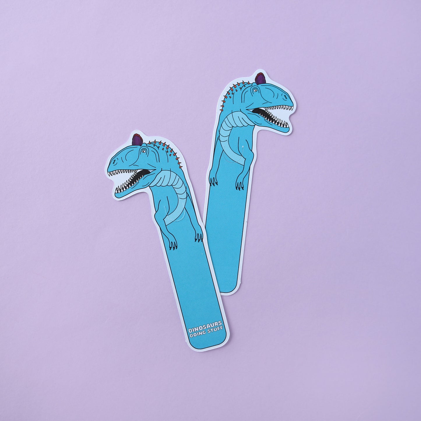 Cryolophosaurus Dinosaur Bookmark