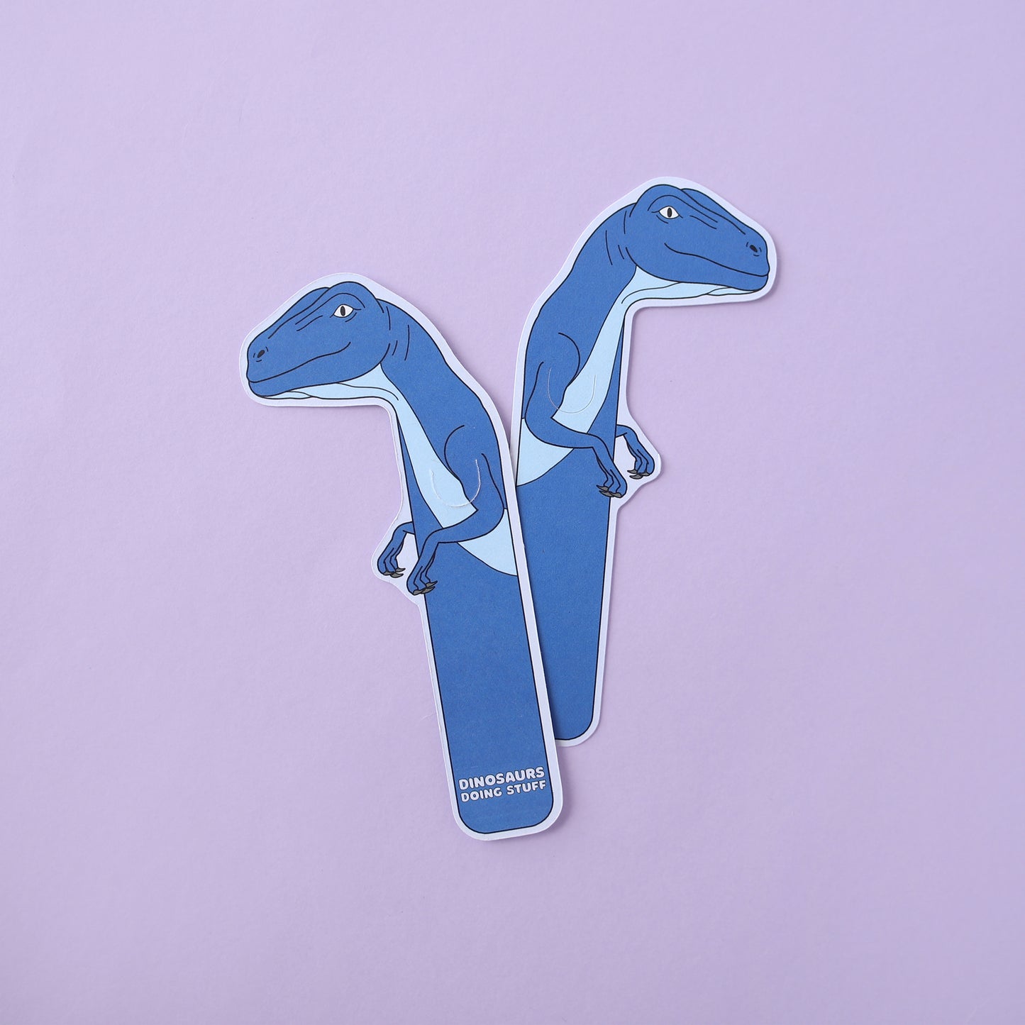 Velociraptor Dinosaur Bookmark