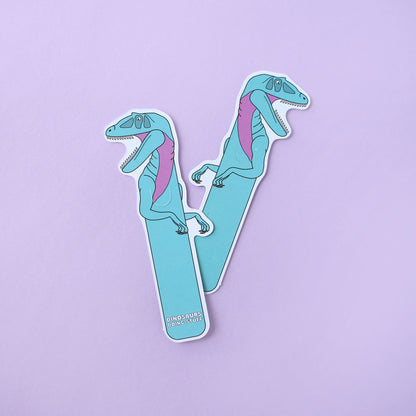 Fukuiraptor Dinosaur Bookmark