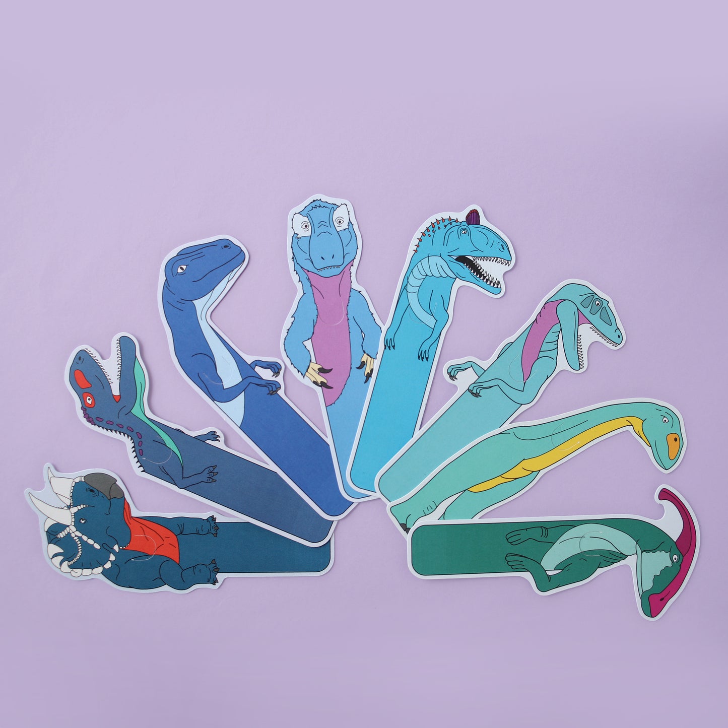 Velociraptor Dinosaur Bookmark