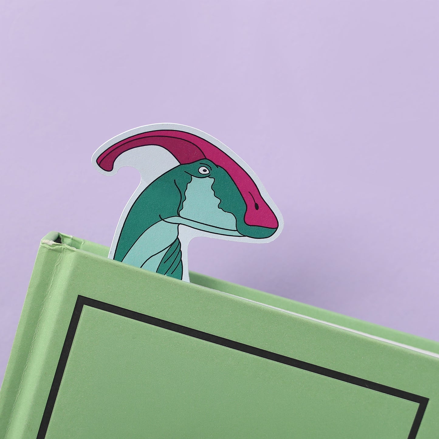 Parasaurolophus Dinosaur Bookmark
