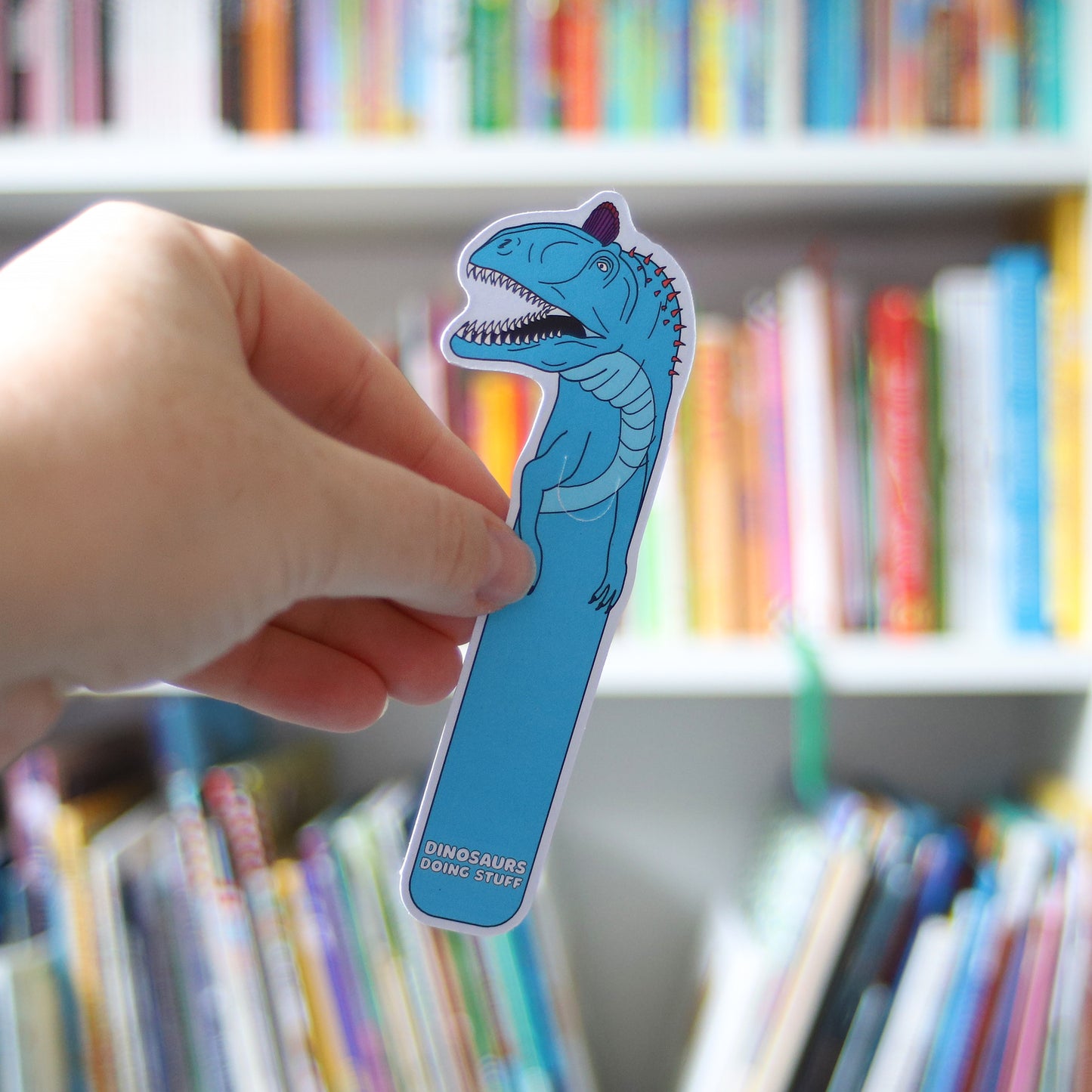 Cryolophosaurus Dinosaur Bookmark