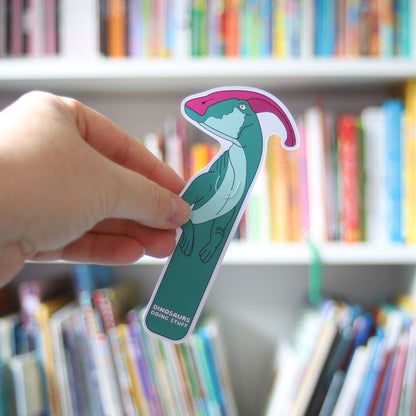 Parasaurolophus Dinosaur Bookmark