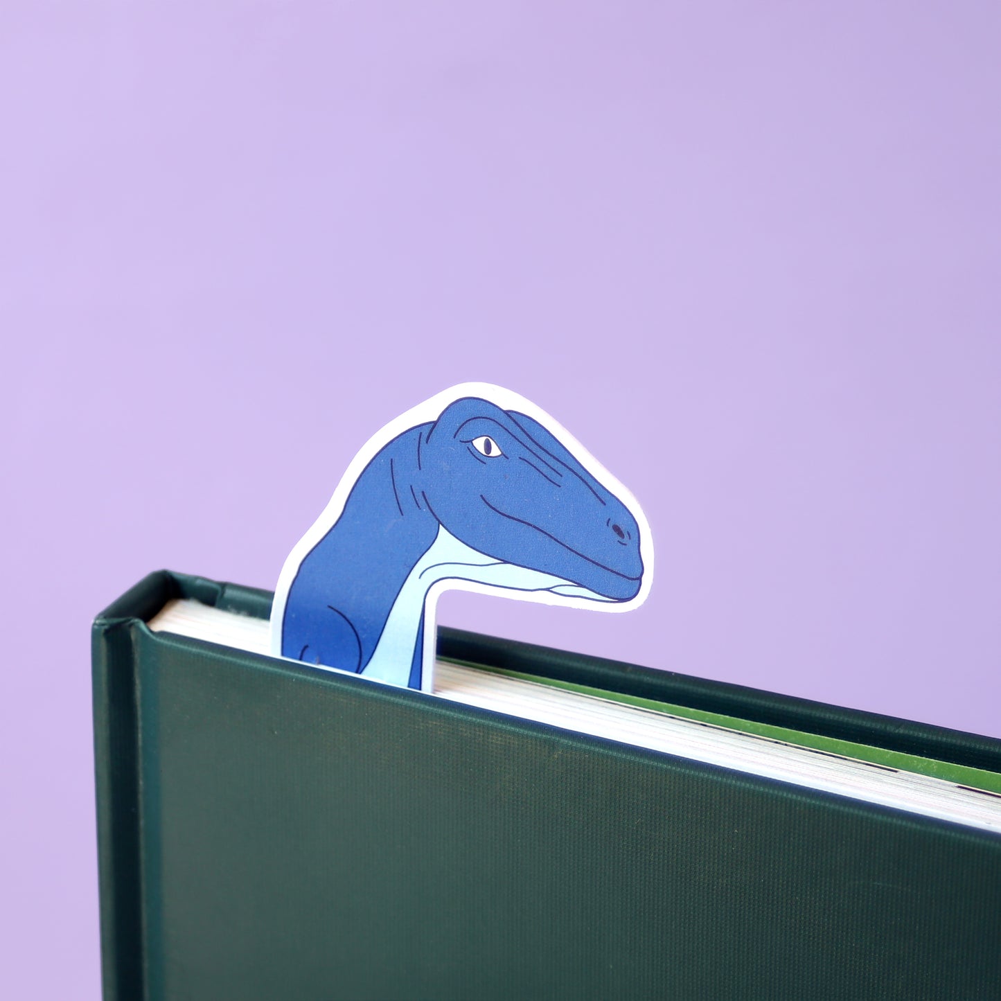 Velociraptor Dinosaur Bookmark
