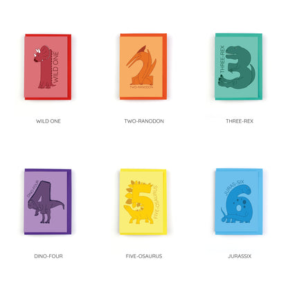 SUPER SECONDS - Cards - numbersaurs