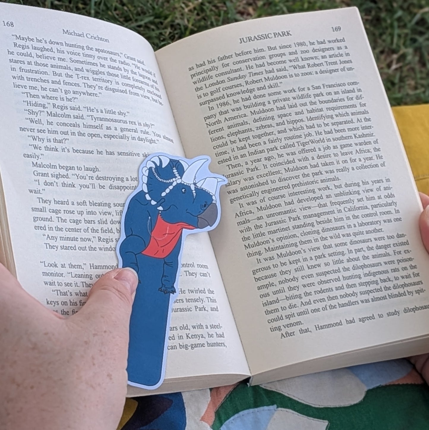 Wendiceratops Dinosaur Bookmark
