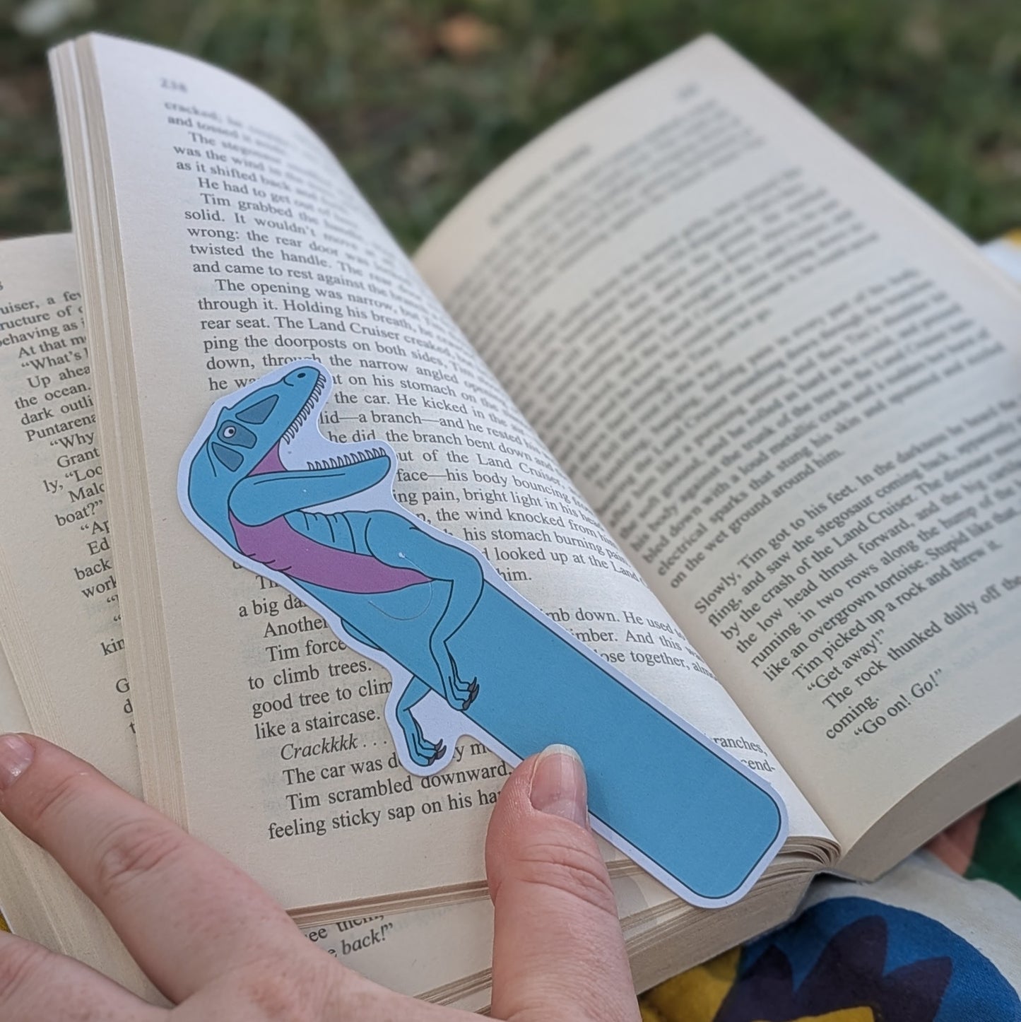 Fukuiraptor Dinosaur Bookmark