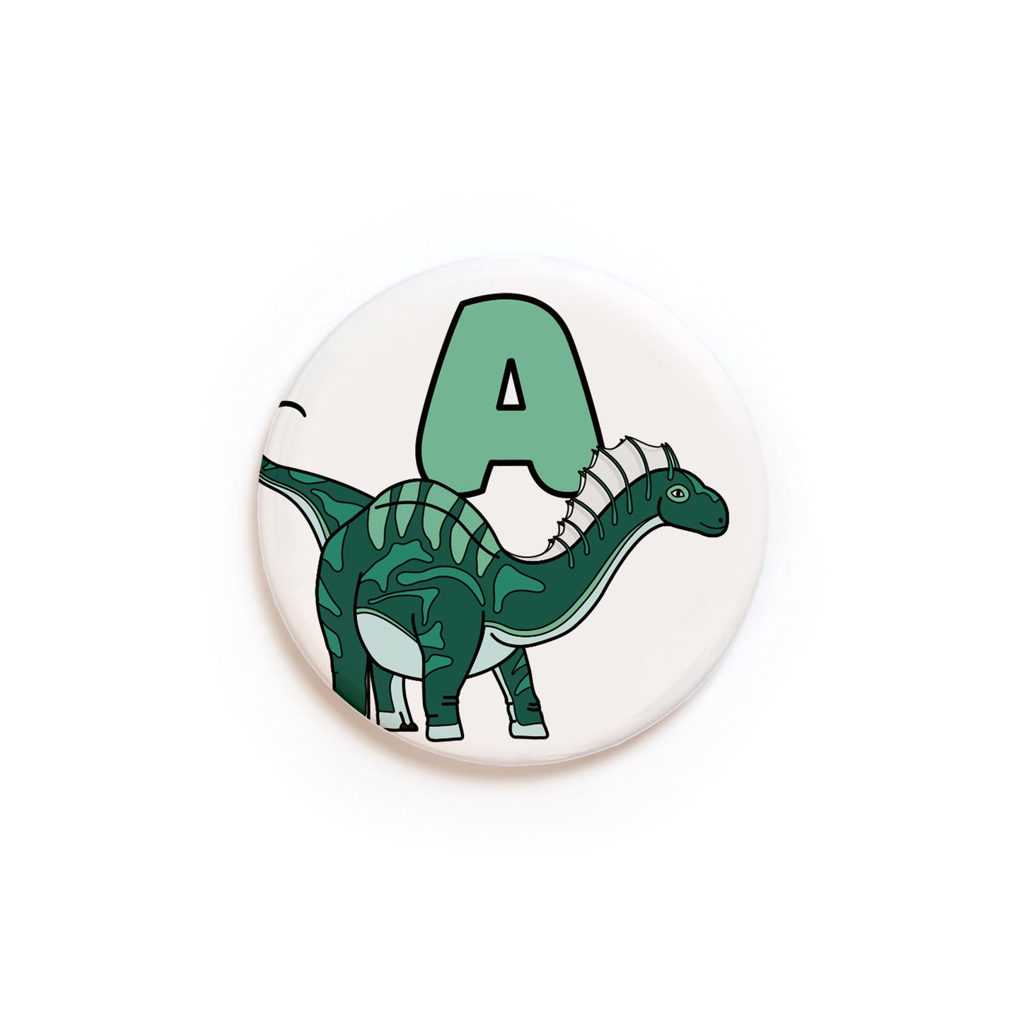 Dinosaur Alphabet A Greeting Card