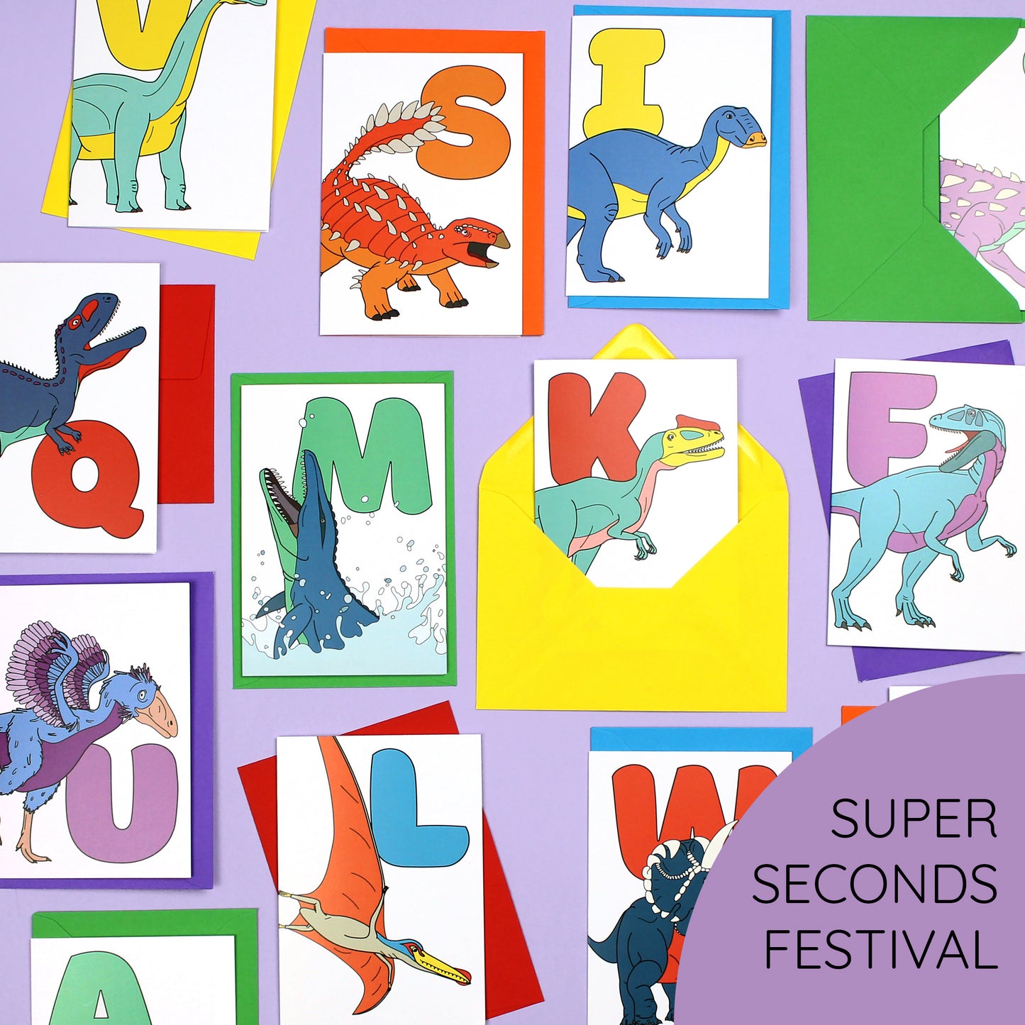 SUPER SECONDS - Cards - alphabet