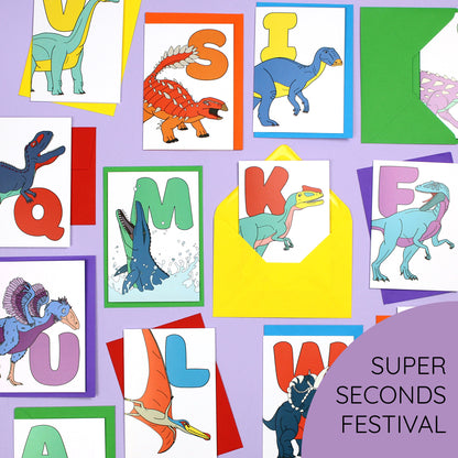 SUPER SECONDS - Cards - alphabet