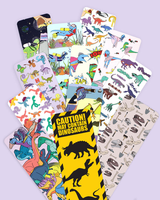 3 for £6 - dinosaur bookmark bundle