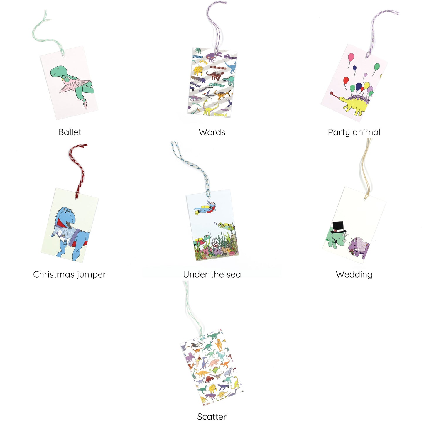 SUPER SECONDS - Gift tags