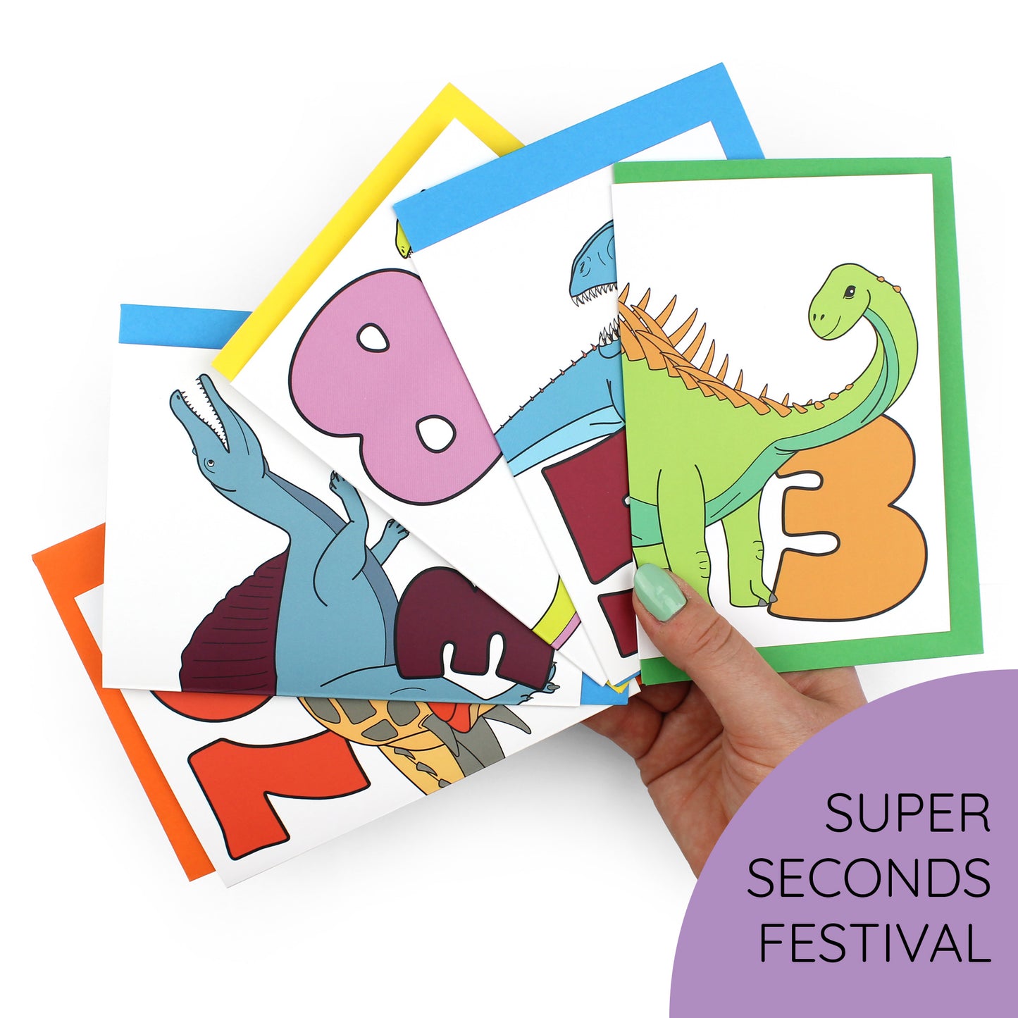 SUPER SECONDS - Number Cards