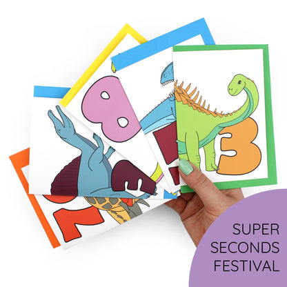 SUPER SECONDS - Number Cards